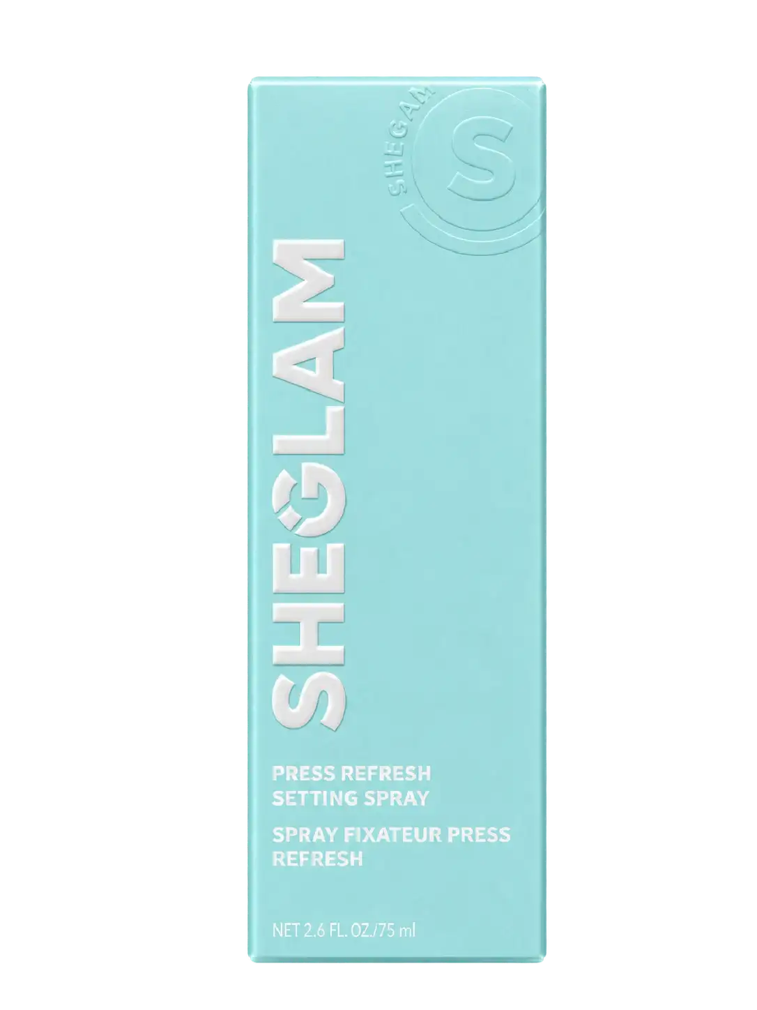 اسپری فیکس آبی شیگلم مدل Press Refresh حجم 75 میل